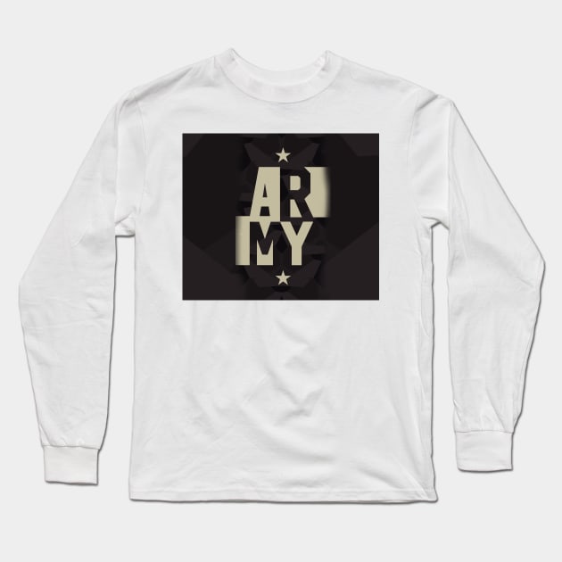 ARMY Long Sleeve T-Shirt by daghlashassan